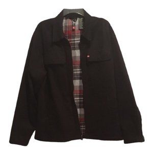 🌿Quiksilver Four Pocket Everyday Jacket with Plaid Flannel Lining [M]🌿